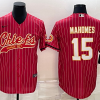 Men's Kansas City Chiefs Patrick Mahomes #15 Red Jersey Joint Edition