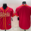 Men's Kansas City Chiefs Red Blank Jersey