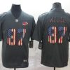 Men's Kansas City Chiefs Travis Kelce #87 Black Jersey
