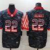 Men's Tennessee Titans Derrick Henry #22 Gray Camouflage Jersey