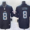 Men's Tennessee Titans Will Levis #8 Black Jersey