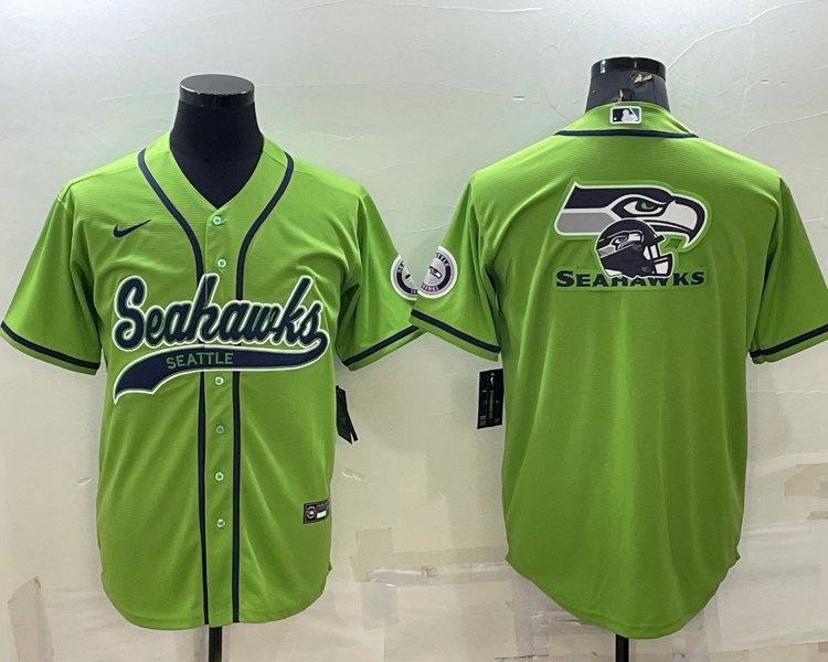 Men's Seattle Seahawks Green Jersey