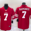Men's San Francisco 49ers Colin Kaepernick #7 Red Jersey