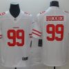 Men's San Francisco 49ers DeForest Buckner #99 White Jersey