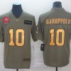 Men's San Francisco 49ers Jimmy Garoppolo #10 Brown Alternate Jersey