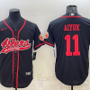 Men's San Francisco 49ers Brandon Aiyuk #11 Black Jersey Joint Edition