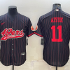 Men's San Francisco 49ers Brandon Aiyuk #11 Black Jersey Joint Edition