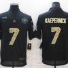 Men's San Francisco 49ers Colin Kaepernick #7 Black Jersey