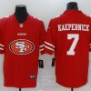 Men's San Francisco 49ers Colin Kaepernick #7 Red Jersey