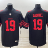 Men's San Francisco 49ers Deebo Samuel #19 Black Jersey