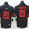 Men's San Francisco 49ers Deion Sanders #21 Black Jersey