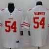 Men's San Francisco 49ers Fred Warner #54 White Jersey