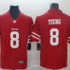 Men's San Francisco 49ers Steve Young #8 Red Jersey