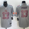 Men's San Francisco 49ers Brock Purdy #13 Gray Atmosphere Jersey