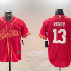 Men's San Francisco 49ers Brock Purdy #13 Scarlet Team Jersey