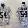 Men's San Francisco 49ers Fred Warner #54 Arctic Camo 2024 Salute to Service Limited Jersey