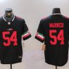 Men's San Francisco 49ers Fred Warner #54 Black Jersey