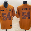 Men's San Francisco 49ers Fred Warner #54 Brown 2023 Salute To Service Retired Limited Jersey