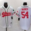 Men's San Francisco 49ers Fred Warner #54 White Jersey