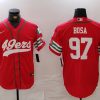 Men's San Francisco 49ers Nick Bosa #97 Scarlet Jersey