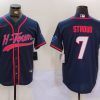 Men's Houston Texans C.J. Stroud #7 Navy Jersey
