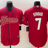 Men's Houston Texans C.J. Stroud #7 Red Jersey Joint Edition
