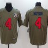 Men's Houston Texans Deshaun Watson #4 Brown Alternate Jersey