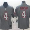 Men's Houston Texans Deshaun Watson #4 Gray Jersey