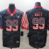 Men's Houston Texans J.J. Watt #99 Gray Camouflage Jersey