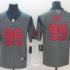 Men's Houston Texans J.J. Watt #99 Gray Inverted Legend Jersey