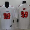 Men's Houston Texans J.J. Watt #99 White Jersey