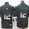 Men's Green Bay Packers Aaron Rodgers #12 Black Team Jersey