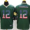 Men's Green Bay Packers Aaron Rodgers #12 Green Jersey