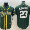 Men's Green Bay Packers Jaire Alexander #23 Green Jersey Joint Edition