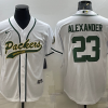 Men's Green Bay Packers Jaire Alexander #23 White Jersey Joint Edition