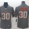 Men's Denver Broncos Phillip Lindsay #30 Gray Jersey