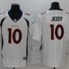 Men's Denver Broncos Jerry Jeudy #10 White Jersey