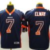 Men's Denver Broncos John Elway #7 Navy Jersey