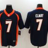 Men's Denver Broncos John Elway #7 Navy Jersey