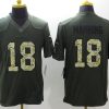 Men's Denver Broncos Peyton Manning #18 Army Green Jersey