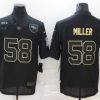 Men's Denver Broncos Von Miller #58 Black Jersey