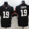 Men's Dallas Cowboys #19 Amari Cooper Black Jersey