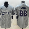 Men's Dallas Cowboys CeeDee Lamb #88 Gray Jersey Joint Edition