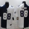 Men's Dallas Cowboys CeeDee Lamb #88 Navy/White Jersey