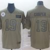 Men's Dallas Cowboys Amari Cooper #19 Brown Jersey