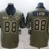 Men's Dallas Cowboys CeeDee Lamb #88 Brown Jersey