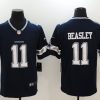 Men's Dallas Cowboys Cole Beasley #11 Navy Jersey