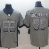 Men's Dallas Cowboys Leighton Vander Esch #55 Gray Jersey