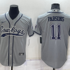 Men's Dallas Cowboys Micah Parsons #11 Gray Jersey Joint Edition