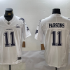 Men's Dallas Cowboys Micah Parsons #11 White Alternate Team Jersey